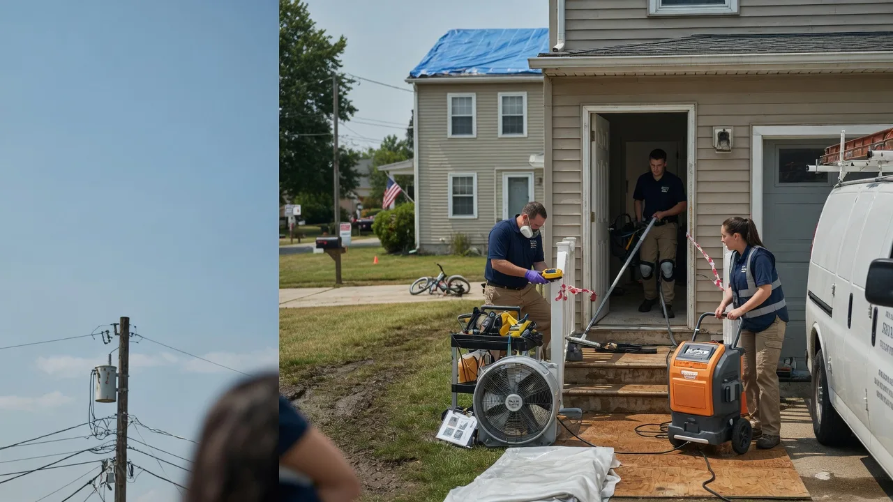 Water Damage Repair in Shawnee On Delaware, PA near me